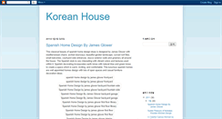 Desktop Screenshot of koreanhouse2011.blogspot.com