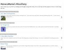 Tablet Screenshot of monacomama.blogspot.com