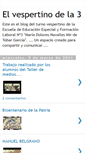Mobile Screenshot of elvespertinodela3.blogspot.com