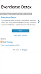 Mobile Screenshot of everclensedetox.blogspot.com