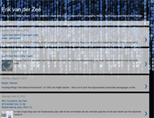 Tablet Screenshot of erikvanderzee.blogspot.com