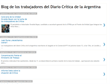 Tablet Screenshot of diariocriticadelaargentina.blogspot.com