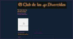 Desktop Screenshot of elclubdelos40humor.blogspot.com