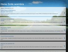 Tablet Screenshot of homesmilesesimbra.blogspot.com