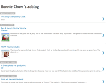 Tablet Screenshot of bonichow.blogspot.com