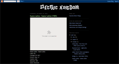 Desktop Screenshot of electrickingdom.blogspot.com