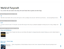 Tablet Screenshot of furycraft.blogspot.com