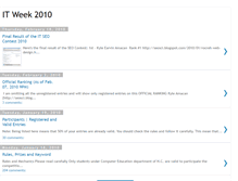 Tablet Screenshot of itweek10.blogspot.com