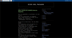 Desktop Screenshot of ecosymemoriasdelpasado.blogspot.com