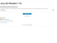 Tablet Screenshot of primaria-tic.blogspot.com