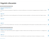 Tablet Screenshot of linguisticdiscussion.blogspot.com
