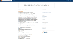 Desktop Screenshot of flamebot.blogspot.com