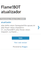 Mobile Screenshot of flamebot.blogspot.com
