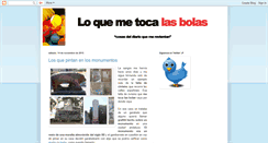 Desktop Screenshot of loquemetocalasbolas.blogspot.com