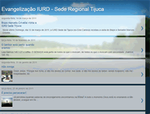 Tablet Screenshot of evangelizacaorj-tijuca.blogspot.com