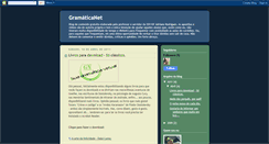 Desktop Screenshot of gramaticanet.blogspot.com