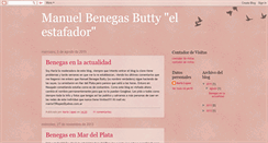 Desktop Screenshot of manuelbenegasestafador.blogspot.com