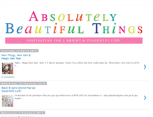 Tablet Screenshot of absolutelybeautifulthings.blogspot.com