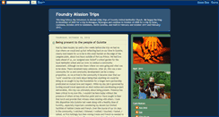 Desktop Screenshot of foundrymissiontrips.blogspot.com