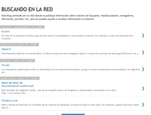 Tablet Screenshot of buscandoenlared.blogspot.com
