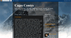 Desktop Screenshot of cagescomics.blogspot.com