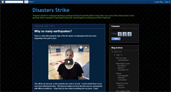Desktop Screenshot of disastersstrike.blogspot.com