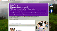 Desktop Screenshot of chiroprayer.blogspot.com