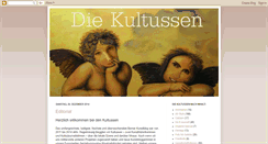 Desktop Screenshot of kultussen.blogspot.com