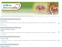 Tablet Screenshot of clubedeaniversario.blogspot.com