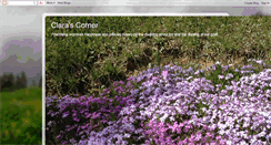 Desktop Screenshot of clarascorner.blogspot.com