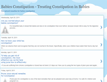 Tablet Screenshot of helpbabyconstipation.blogspot.com