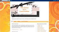 Desktop Screenshot of diaryofacardmaker.blogspot.com