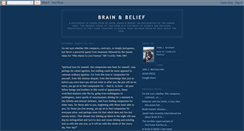 Desktop Screenshot of brainandbelief.blogspot.com