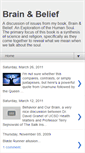 Mobile Screenshot of brainandbelief.blogspot.com