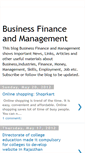 Mobile Screenshot of business-finance-and-management.blogspot.com