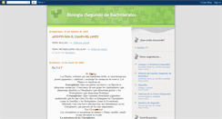 Desktop Screenshot of lanuevabiologia.blogspot.com