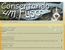 Tablet Screenshot of consertandofusca.blogspot.com