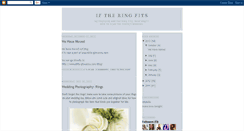 Desktop Screenshot of iftheringfits.blogspot.com