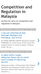 Mobile Screenshot of competition-regulation-malaysia.blogspot.com