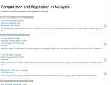 Tablet Screenshot of competition-regulation-malaysia.blogspot.com