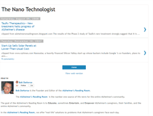 Tablet Screenshot of nanotechnologist.blogspot.com