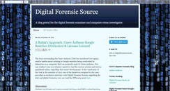 Desktop Screenshot of forensicsource.blogspot.com