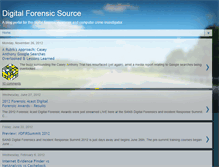 Tablet Screenshot of forensicsource.blogspot.com