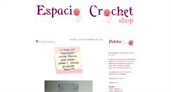 Desktop Screenshot of espaciocrochetshop.blogspot.com