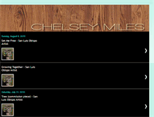 Tablet Screenshot of chelseymiles.blogspot.com