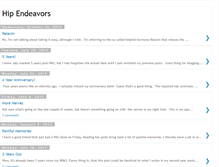 Tablet Screenshot of hipendeavors.blogspot.com