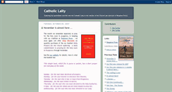 Desktop Screenshot of catholiclaitymission.blogspot.com