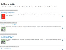 Tablet Screenshot of catholiclaitymission.blogspot.com