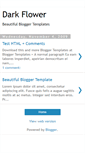 Mobile Screenshot of darkflower-bbtemplates.blogspot.com