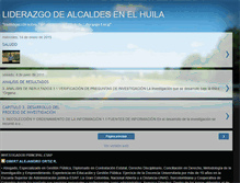 Tablet Screenshot of liderazgodealcaldes.blogspot.com